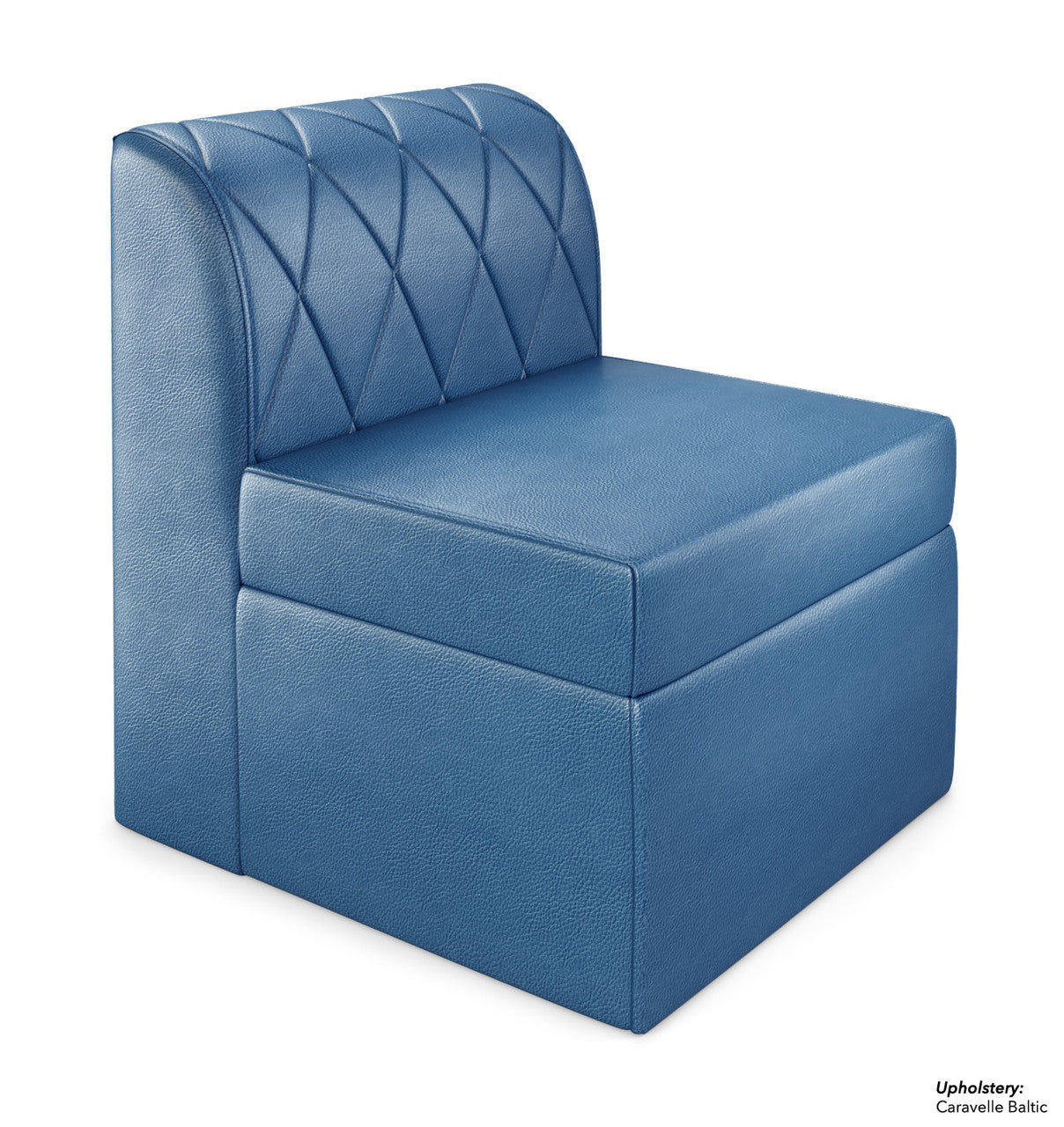Sillón modular sin brazos con capitoné de diamantes Venice