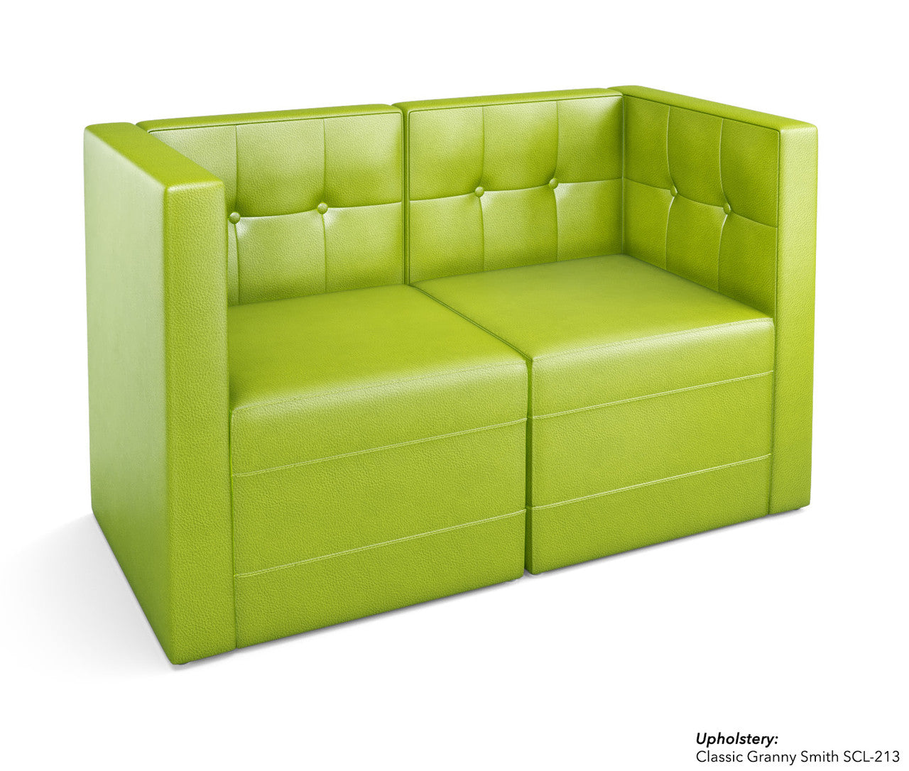 The Mitchell Modular Lounge Love Seat with Arms