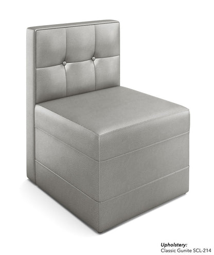 The Mitchell Modular Lounge Armless Chair