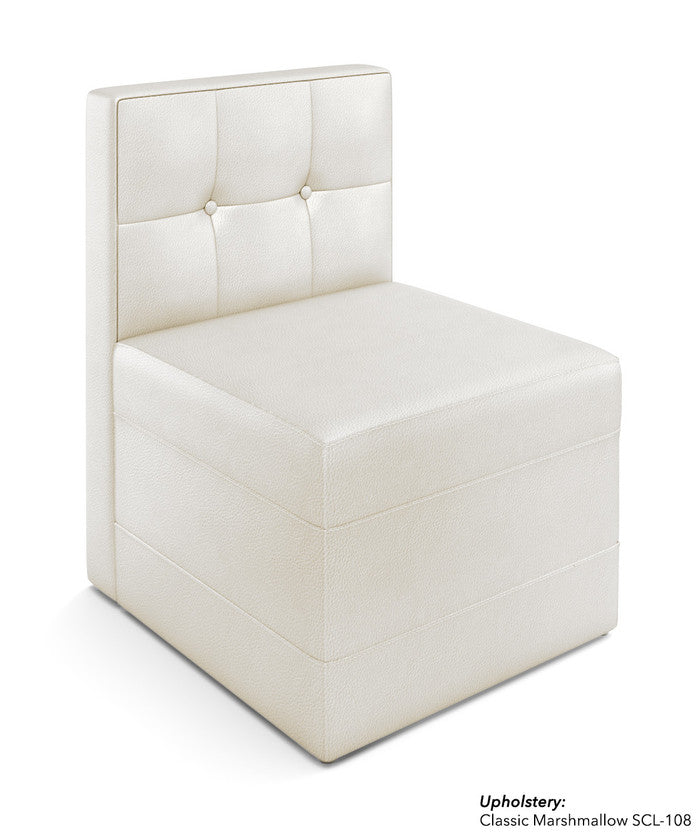The Mitchell Modular Lounge Armless Chair