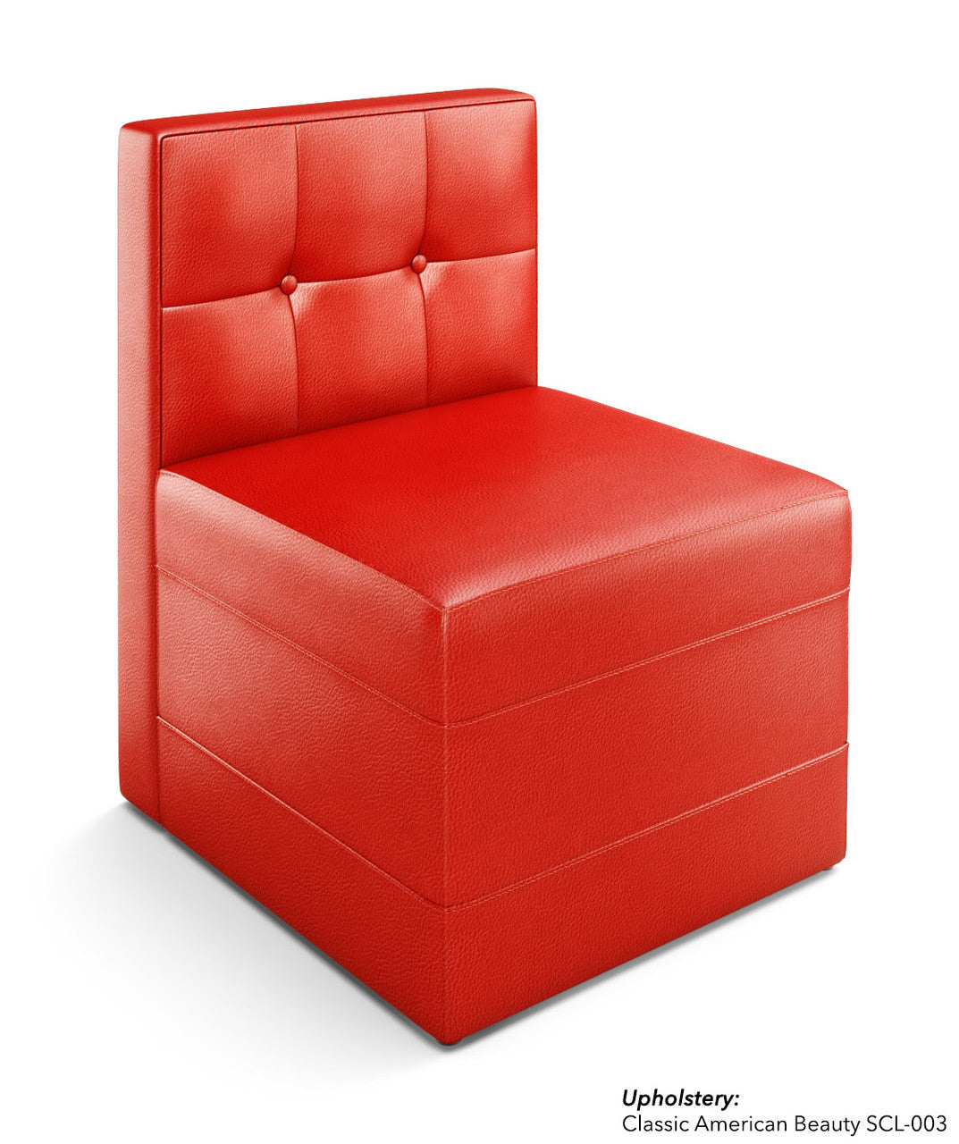 The Mitchell Modular Lounge Armless Chair