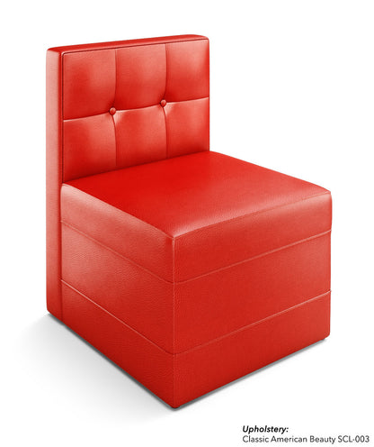 The Mitchell Modular Lounge Armless Chair