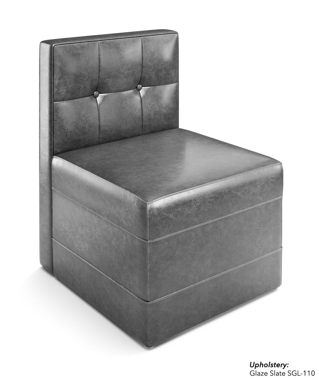 The Mitchell Modular Lounge Armless Chair