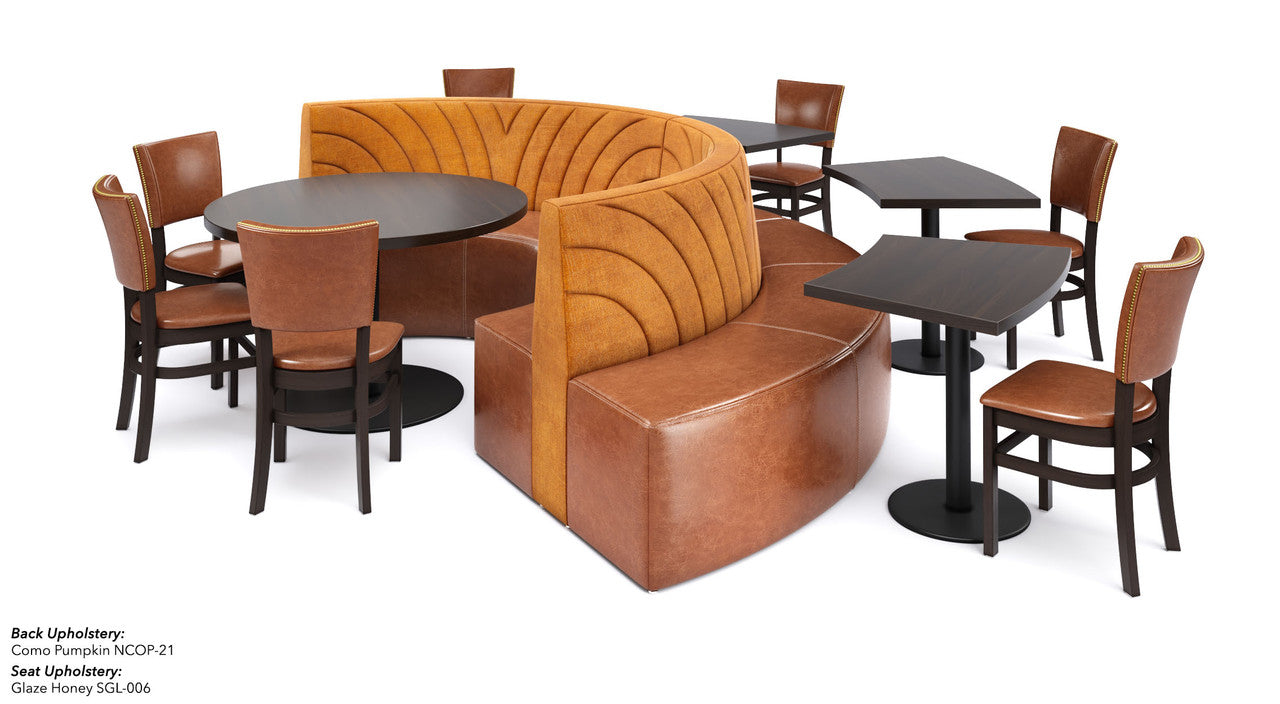 The Miami Modular Lounge Restaurant Seating with Tables and Chair