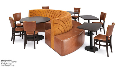 The Miami Modular Lounge Restaurant Seating with Tables and Chair
