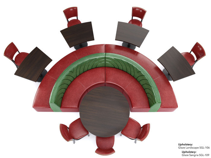 The Miami Modular Lounge Restaurant Seating with Tables and Chair