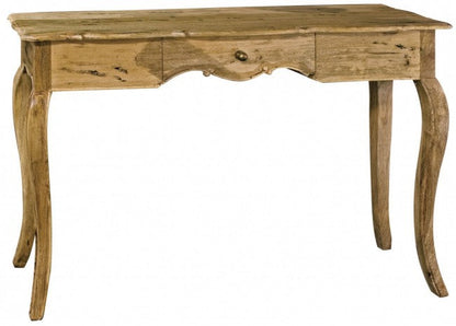 Consola y mesa de recibidor talladas de estilo francés