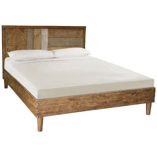 Corso Paris Mango Wood 2 Tone Modern Bed Frame