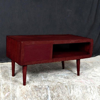 Mesa de centro escandinava con 1 cajón AVALON