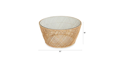SUKI Rattan Coffee Table