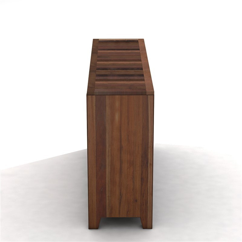 Aparador Nirvana de madera color chocolate M-140-30-80