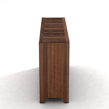 Aparador Nirvana de madera color chocolate M-140-30-80