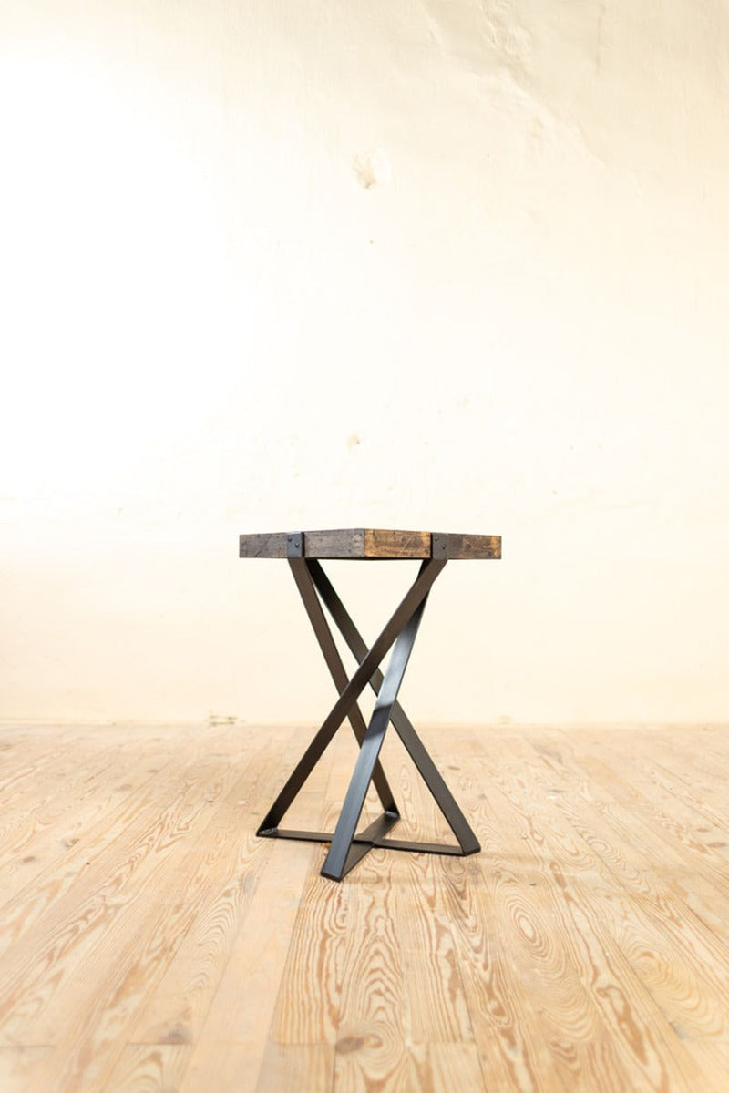 BULAN Industrial Hand-Forged Accent Table