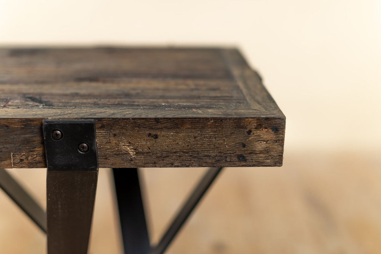 BULAN Industrial Hand-Forged Accent Table
