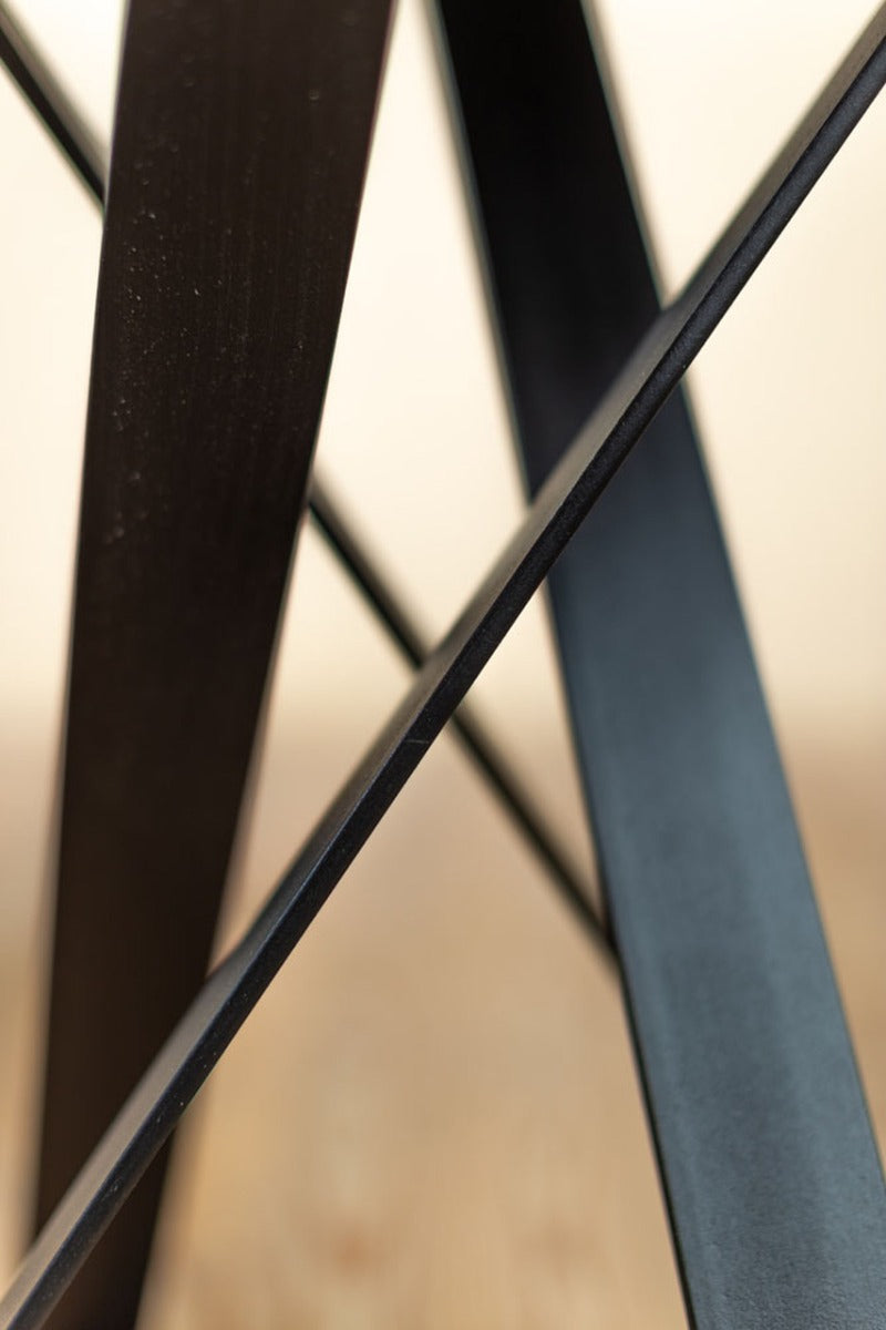 BULAN Industrial Hand-Forged Accent Table