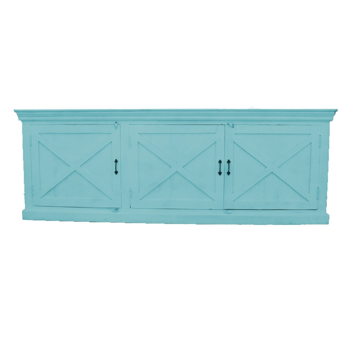 X Design Solid 3 Wooden Door Sideboard